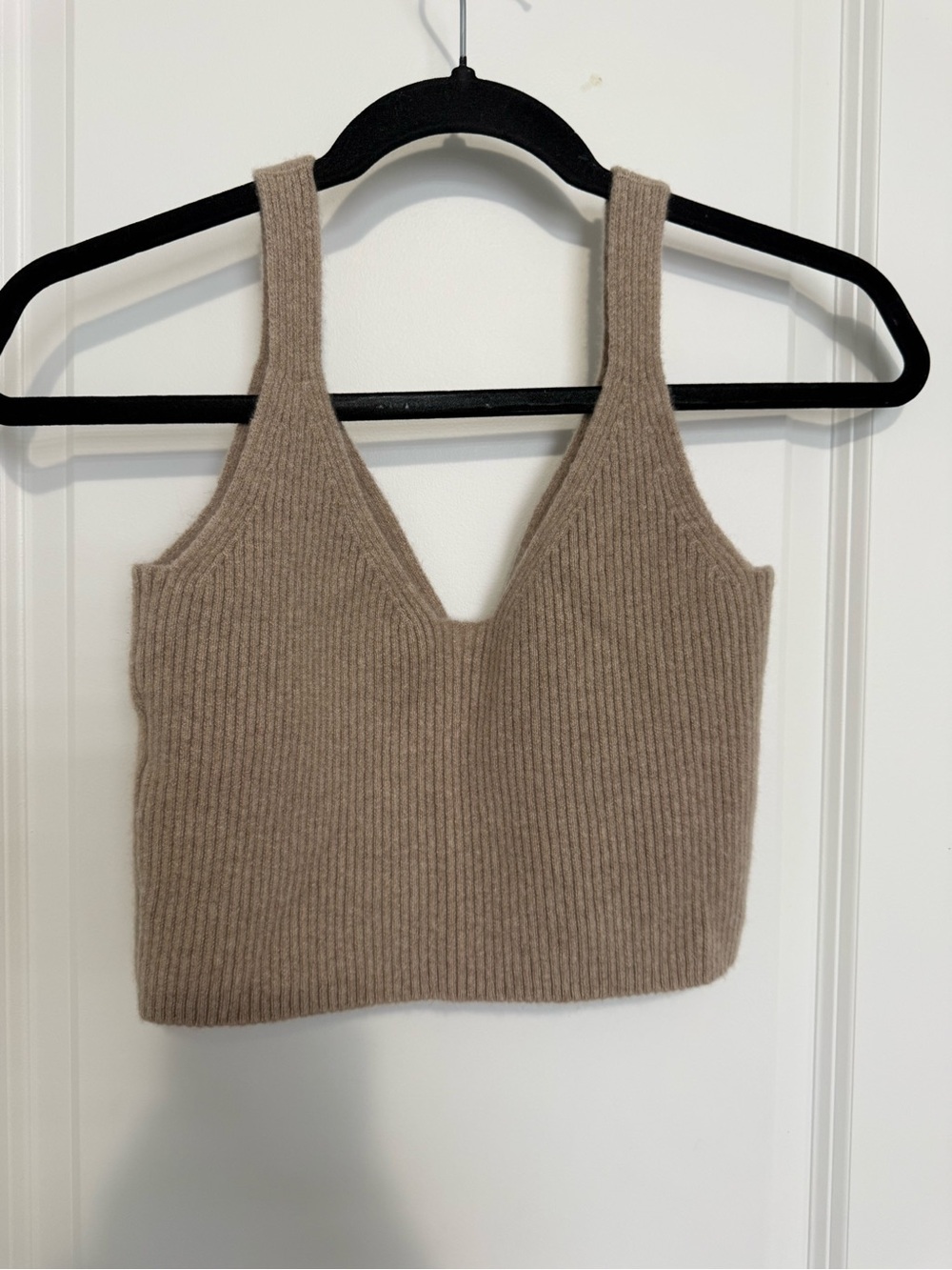 Jcrew-Cashmere-blend cropped sweater-tank
